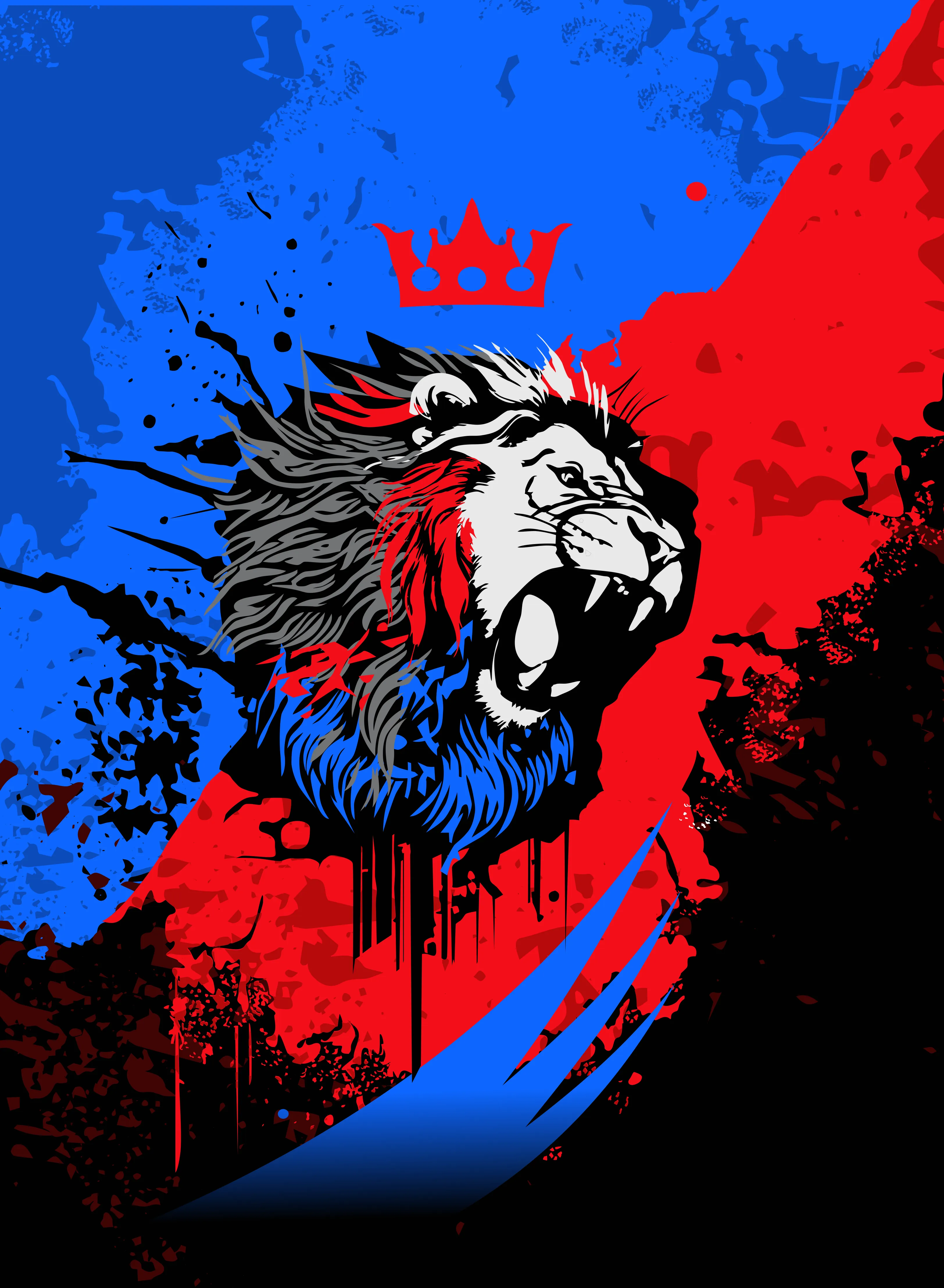 LEÓN GRUNGE PATTERN VECTOR